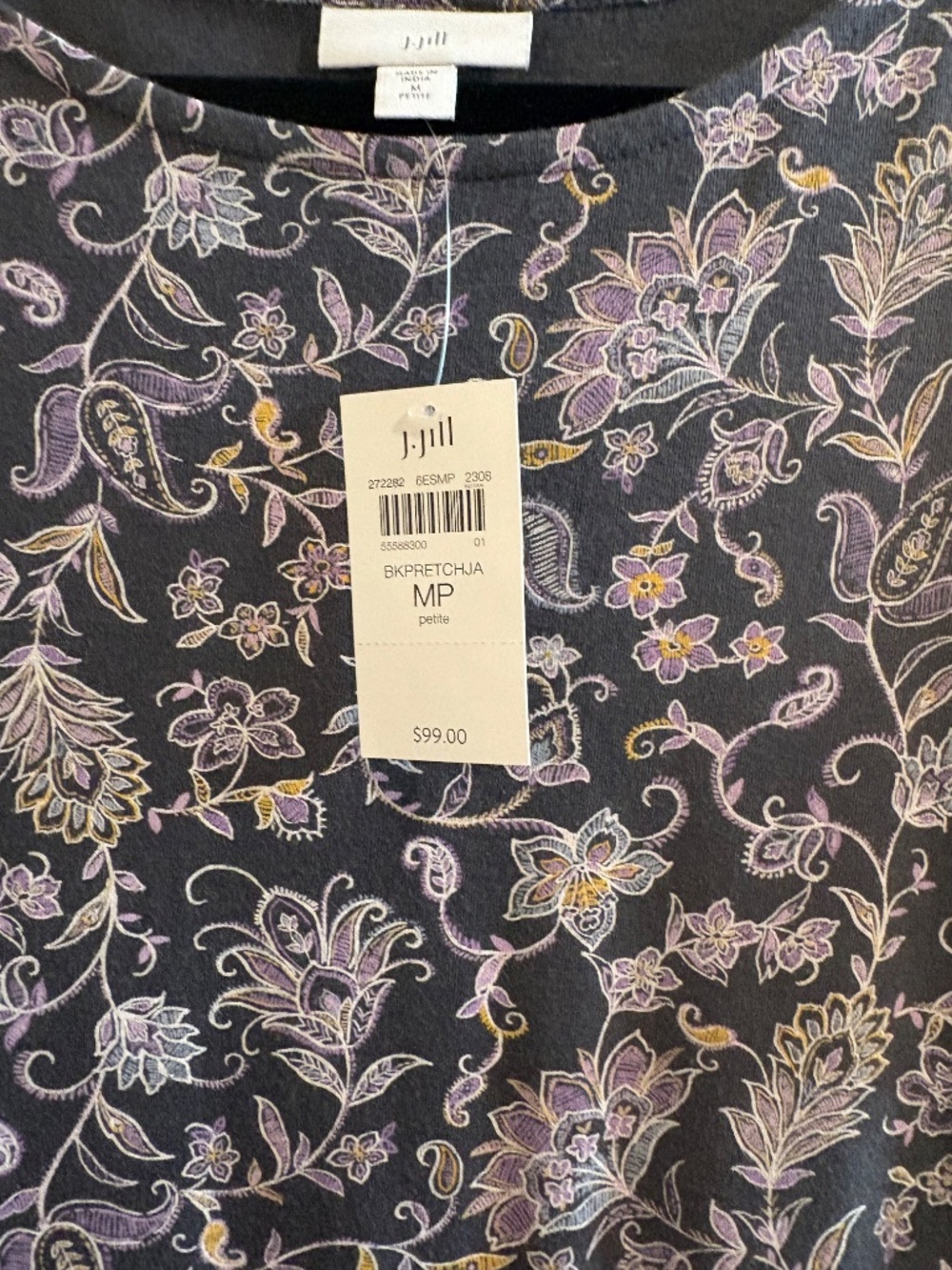 J Jill floral dress mp - Picture 2 of 4